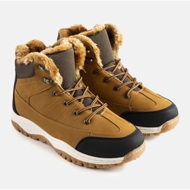 Ibolyabarna szigetelt csizma 1