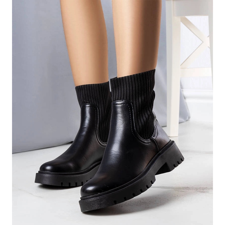 Caland fekete szigetelt csizma 1