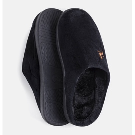 Presse fekete férfi papucs 1