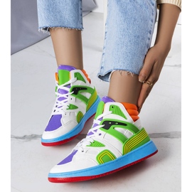 Zöld tornacipő a Marjorie cégtől fehér 1