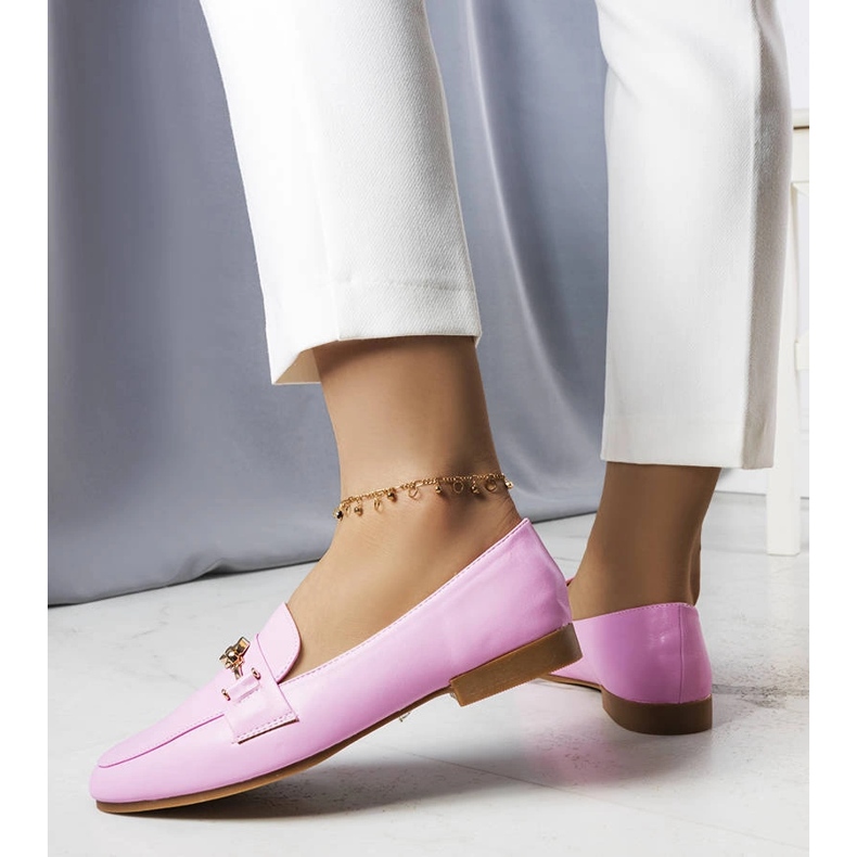 Rózsaszín naplopók arany díszítéssel a Mercier cégtől 1