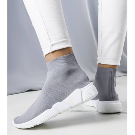 Szürke magas tornacipő a Williamtől 1