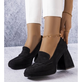 Vinceza Vincez fekete magassarkú 2