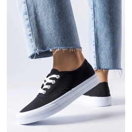 Fekete textil tornacipő a Fantinától 1