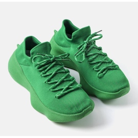 Théberge férfi zöld tornacipő 1