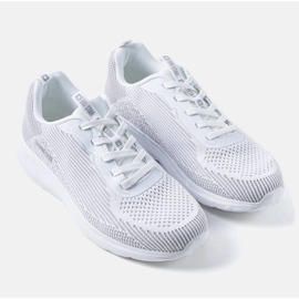 Fehér és szürke férfi Big Star tornacipő JJ174286 1