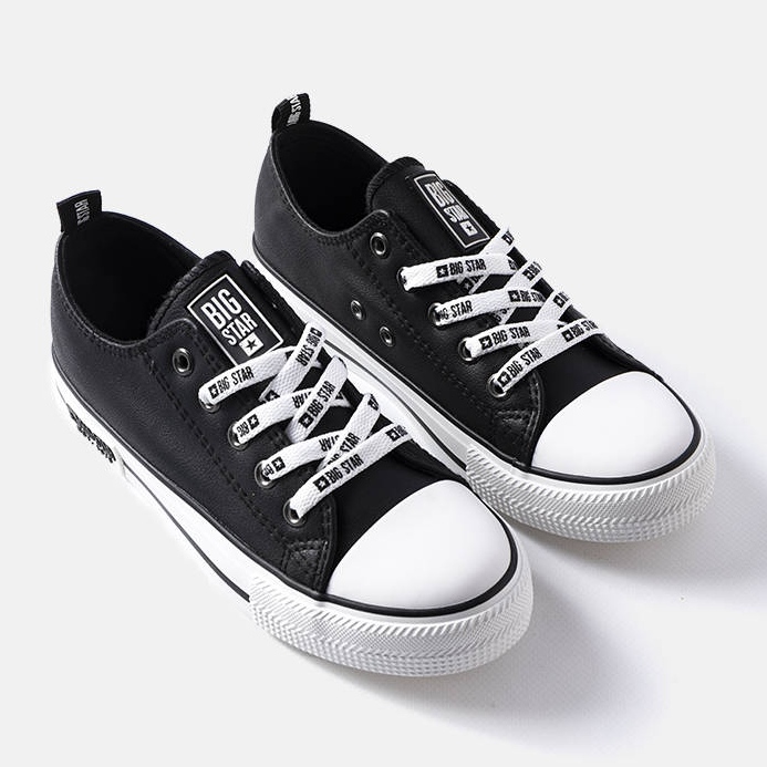 Black Big Star gyerek tornacipő KK374039 fekete 1