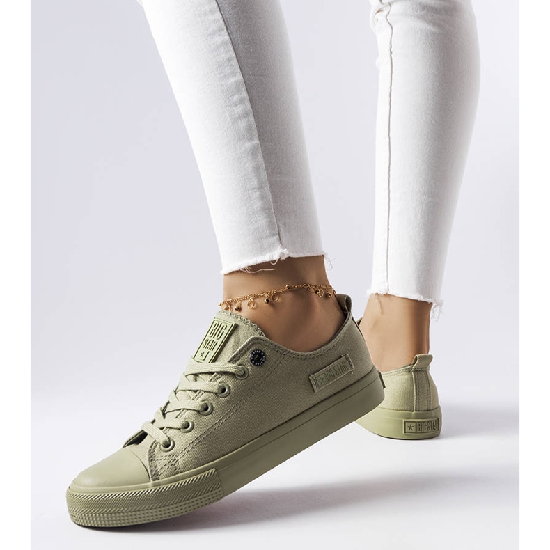 Zöld tornacipő a Big Star LL274028-tól 2