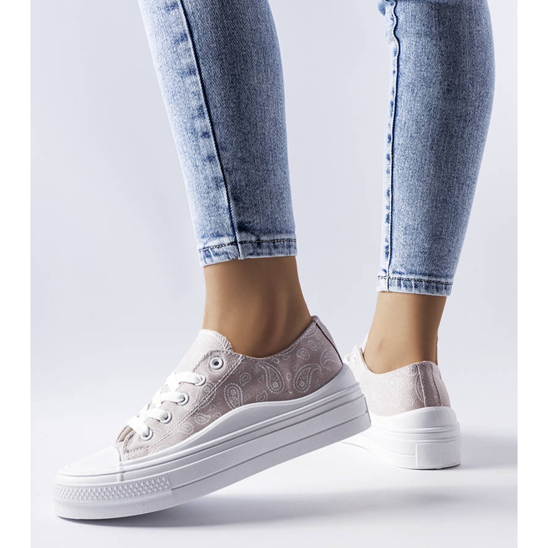 Szürke platformú tornacipő a Bélairtől 1