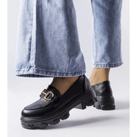 Fekete brogues csattal a Masontól 1