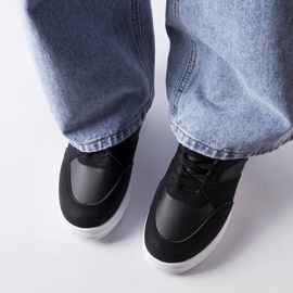 CinqMars fekete wedge tornacipő 2