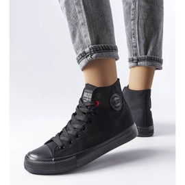 Fekete bokacsizma Big Star T274033 1