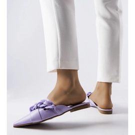 Patenaude lila lánc csúszik ibolya 1