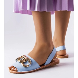 Kék lánccal díszített szandál a Germaine-től 1 Kék lánccal díszített szandál a Germaine-től 1