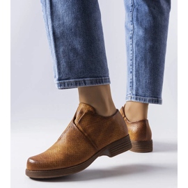 Bézs brogues LS5379 Taupe 1