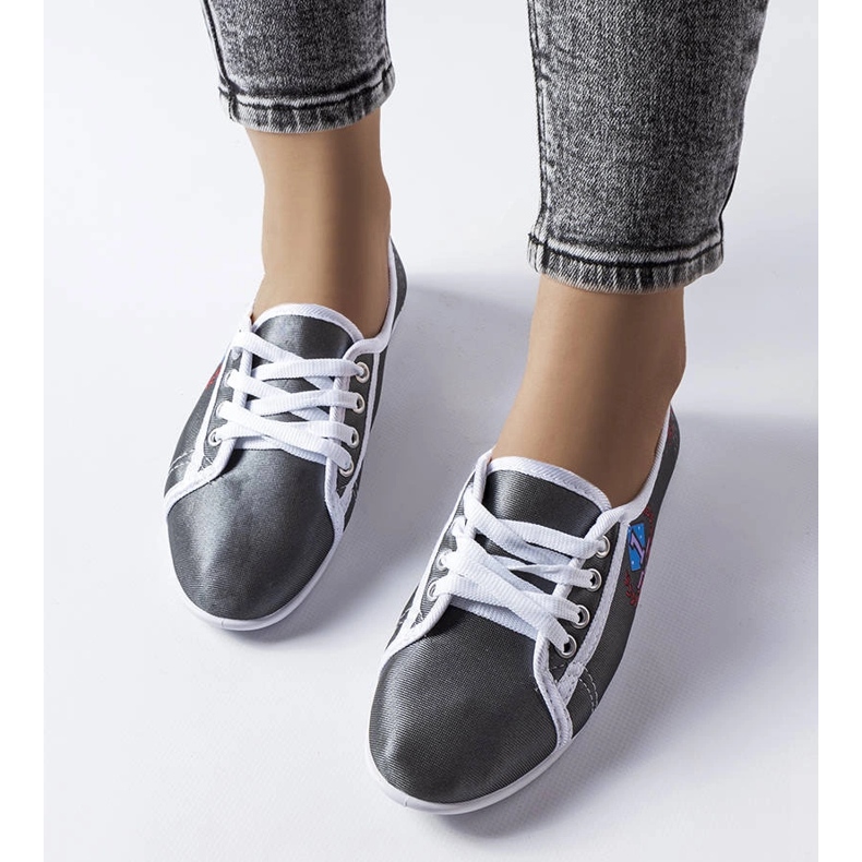 Női szürke Woodstock tornacipő 2 Női szürke Woodstock tornacipő 2