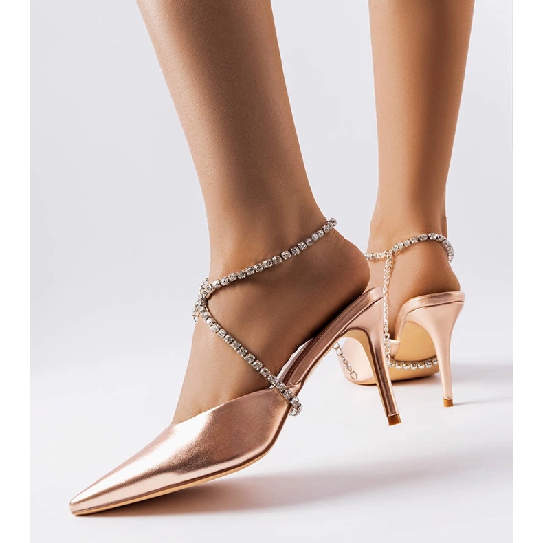 Drainer arany sarok csúszkák aranysárga 1