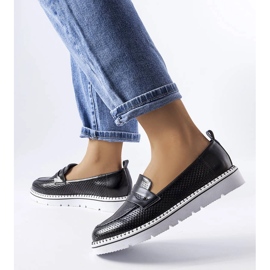 Fekete perforált brogue Bloomsburgból 1