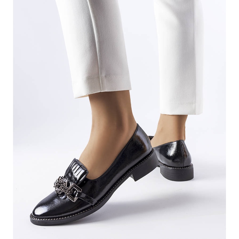 Butternut fekete lakkozott cipő 1