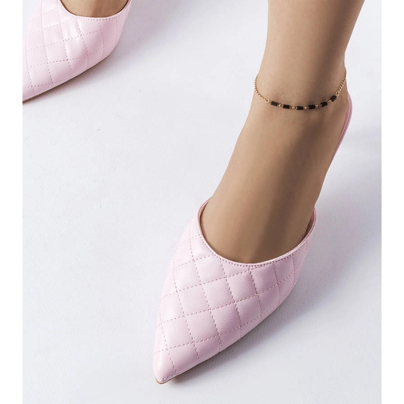 Rózsaszín steppelt flip-flop a Lambert-től 1