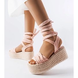 Seastar Rózsaszín platform espadrillák a Loiseau-tól 1