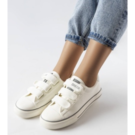 Fehér tornacipő tépőzárral Big Star LL274A203 1