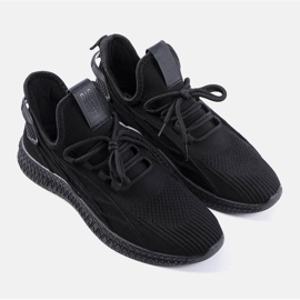 Big Star LL174336 fekete férfi tornacipő 1