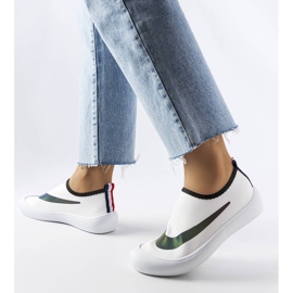 Stover fehér elasztikus tornacipő 1