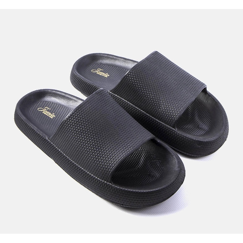 Huon fekete férfi papucs 1