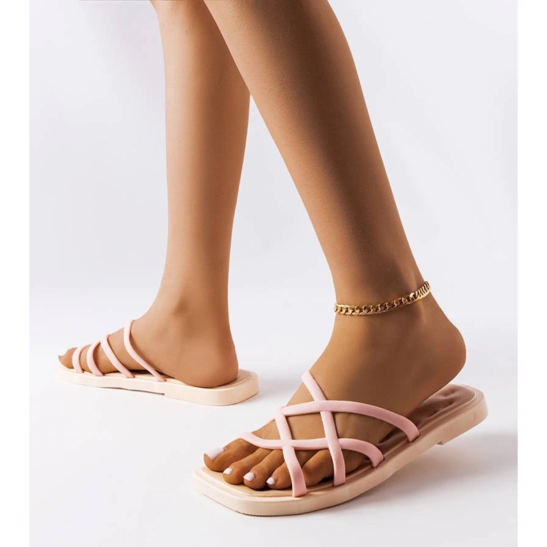 Pearlman rózsaszín gumi csúszdák 1