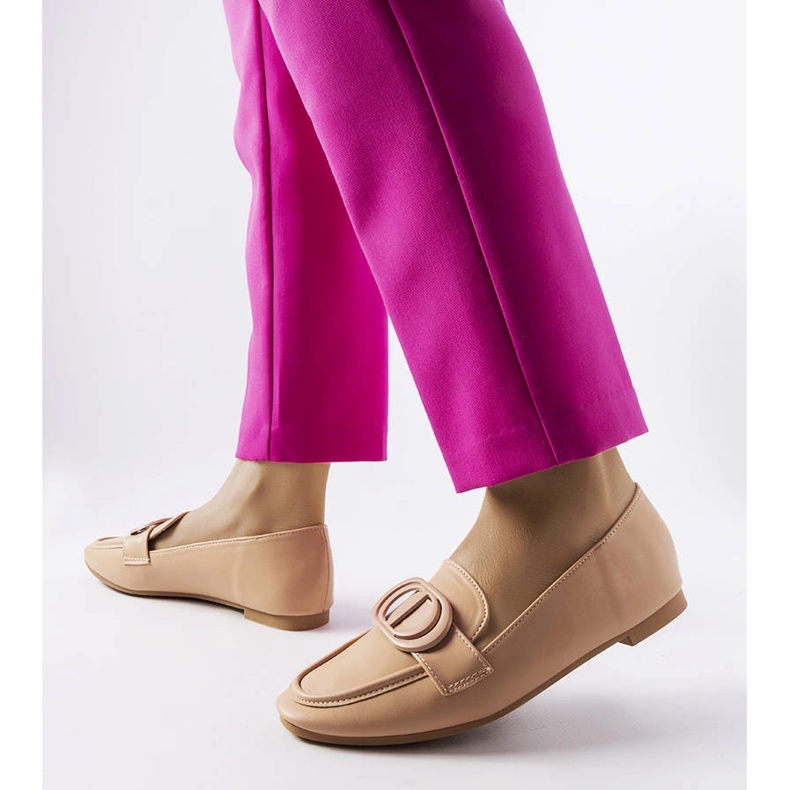 Poissonnier sötétbézs naplopók csattal 1 Poissonnier sötétbézs naplopók csattal 1