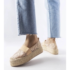 Rózsaszín hálós espadrillák a Bateliers-től 1