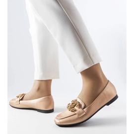 Arany naplopók strasszokkal a Neuer cégtől aranysárga 1