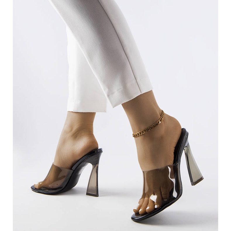 Fekete átlátszó csúszkák a Clichy-től 1 Fekete átlátszó csúszkák a Clichy-től 1