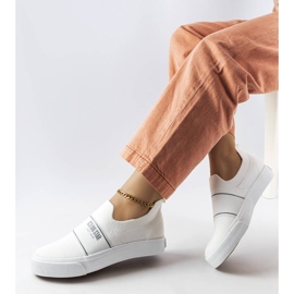 Big Star női fehér tornacipő JJ274092 1