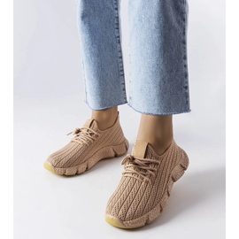 Inna Bézs színű sportcipő az Élodie-tól 1