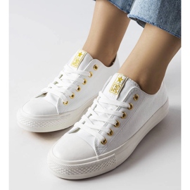 Evento Beaupré fekete szövet tornacipő 1