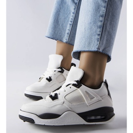 Fehér tornacipő Malas kombinált anyagokból 1