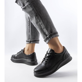 Fekete cipő LS5379 1