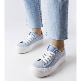 Kék tornacipő Lee Cooper LCW-22-31-0891L 1