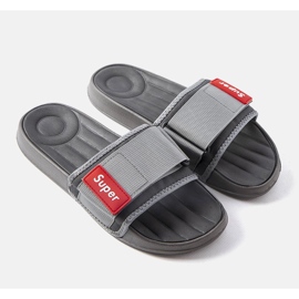 Szürke férfi papucs az Alley-től 1