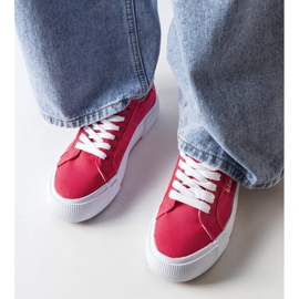 Lee Cooper LCW-20-31-026 rózsaszín tornacipő 1