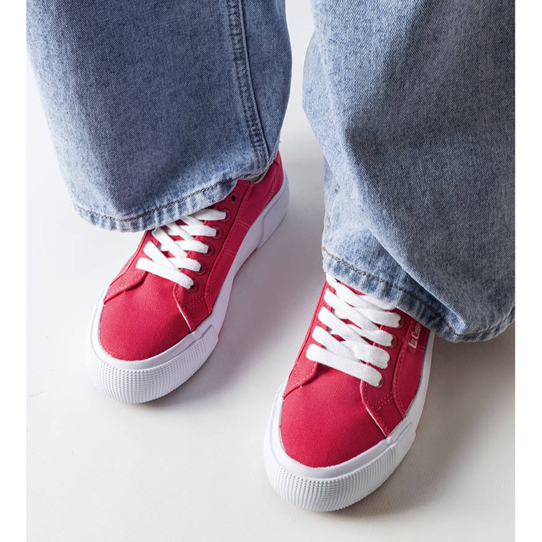 Lee Cooper LCW-20-31-026 rózsaszín tornacipő 1