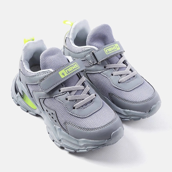 Szürke gyerek tornacipő az Ansel cégtől 1