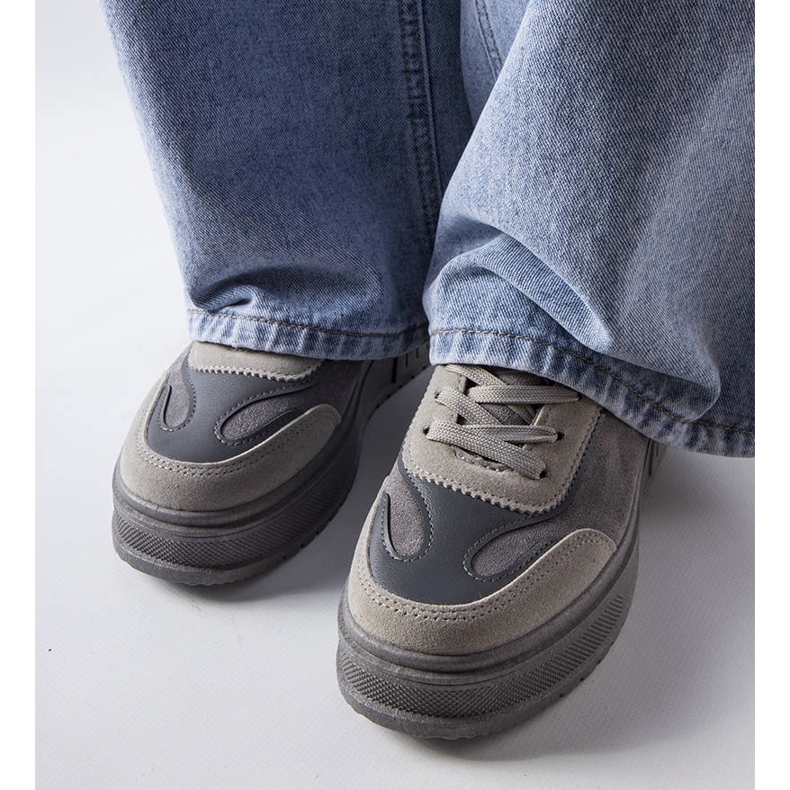 A márka szürke platformos tornacipői Fabienne 2