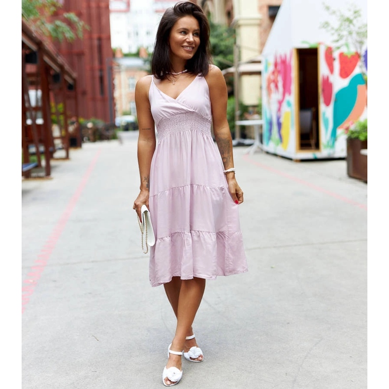 Fehér balerina virággal 1