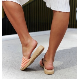 Narancs szövésű Capoville csúszdák narancssárga 1