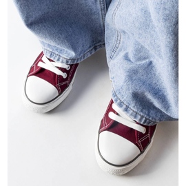 Burgundy Lee Cooper LCW-22-31-0864L tornacipő piros 1