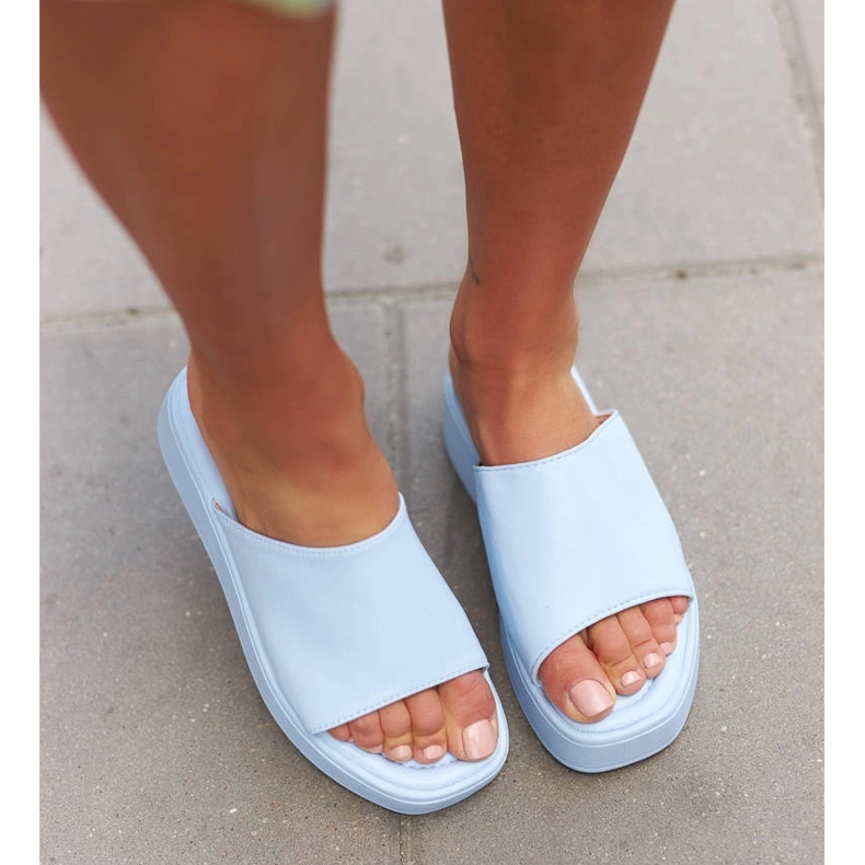 Orsola kék platformszandál 2