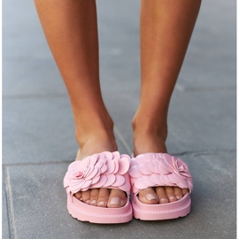 Rózsaszín Paciano virágos papucs 2 Rózsaszín Paciano virágos papucs 2